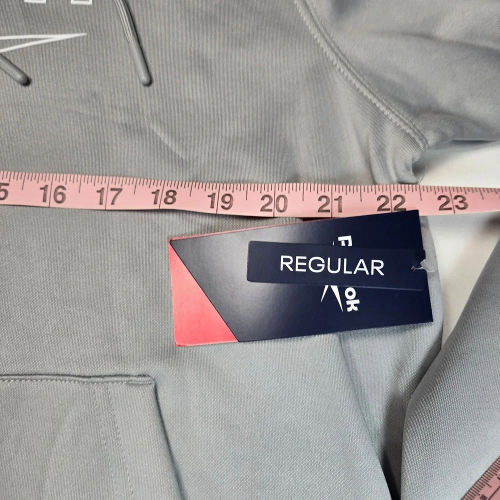 Reebok Mens Box Jump Tech Hoodie Gray Athletic Sweatshirt REM203FH09B048 Size L - Picture 10 of 11